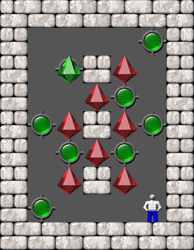 Сокобан More Bugs collections уровень 126